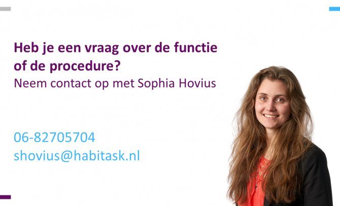 Neem contact op met Sophia